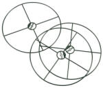 Nature Virágtartó gyűrű 40 cm 3 db/csom