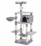  Macskafa torony 164 cm, világosszürke