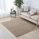 Heinner Home Lavi téglalap alakú műszőrme szőnyeg, 200 x 300 cm, 1550 g/m2, 100% poliészter, bézs