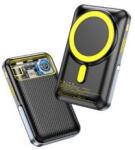 Awei PA-10 vésztöltő Type-C aljzat (10000mAh, 20W, wireless, MagSafe, PD gyorstöltő 3.0, LED kijelző