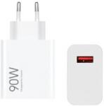 Xiaomi HYPERCHARGE COMBO hálózati töltő USB aljzat (90W, gyorstöltő) FEHÉR (174972)