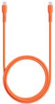Ttec Cablu ttec - Data, USB-C/USB-C, 1.2 m, Neon Orange (8694470828039)