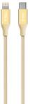 Ttec Cablu ttec - AlumiCable, USB-C/Lightning, 1.5 m, Gold (8694470827667)