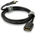 QED Cablu QED - Connect QE8194, USB-A/USB-C, 0.75m, negru (QE8194)