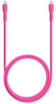 Ttec Cablu ttec - Data, USB-C/USB-C, 1.2 m, Neon Pink (8694470827407)