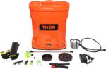 Thor Pompa de stropit, vermorel electric cu rezervor 16L, baterie 12V/8Ah, 4 duze, debit 4 l/min THOR (40TH284) Pulverizator