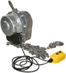 BRECKNER Palan electric inox 380V, 500W cu lant 3m, sarcina maxima 1000 kg, carlig cu siguranta Breckner Germany (BK76114)