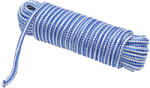 BRECKNER Sfoara PP impletita 6mmx10m, alb/albastru Breckner Germany (BK78401)