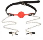 Rosy Calus Rosy Breathable Nipple Clamps Negru