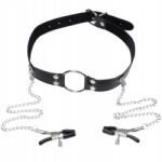 Rosy Calus Rosy O Ring Nipple Clamps Negru