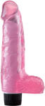Rosy Vibrator Rosy Real Ballsy 20cm Rosu Vibrator