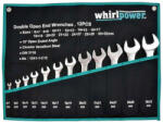 WHIRLPOWER Villáskulcs-készlet, Whirlpower 1241-1-C12, ezüst, 12 részes, 6 x 7 - 30 x 32 mm (TC2310663)