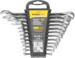 Strend Pro Csillag-villáskulcs-készlet, Strend Pro HR31584, ezüst, 12 részes, 6-22 mm, Cr-V (TC231698)