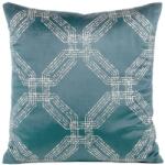 Eurofirany Dekoratív párnahuzat BLINK-30 45x45 Eurofirany kék/világos arany (391290)