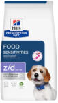 Hill's HILL'S PD Prescription Diet Canine z/d Élelmiszer-érzékenység alacsony zsírtartalmú 3 kg