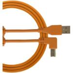 UDG GEAR Ultimate Audio Cable A-B Angled narancs 1 m USB kábel
