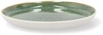 Bitz Farfurie pentru desert GASTRO 21 cm, alb / verde, gresie, Bitz (BITZ37549)