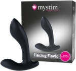 mystim Flexing Flavio - електро простатен вибратор (черен)