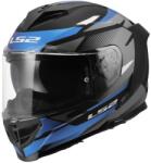 LS2 Cască integrală pentru motocicletă LS2 FF818 Storm III Komai negru-albastru (LS168180625-MASTER)