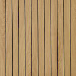 ANRO Wall Öntapadós falburkolat - fa lamella minta, Natúr tölgy (60x280 cm) (TPW0080635)