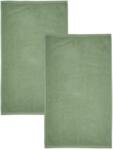 Catherine Lansfield Zöld gyorsan száradó-frottír pamut fürdőlepedő szett 2 db-os 90x140 cm Quick Dry - Catherine Lansfield