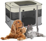 Relaxdays Összecsukható kutyafuttató beltérre és kültérre L-es méret 10050961_59