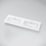 MARMY CRYSTAL 140x46 cm beépíthető öntött márvány dupla mosdó 80 8423 14 42 10 (80 8423 14 42 10)