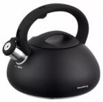 Klausberg teáskanna, sípszóval - fekete - 2.7L (KB-7368)