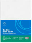 Bluering Hátlap, A4, 230 g. bőrhatású 100 db/csomag, Bluering® fehér - nyomtassingyen