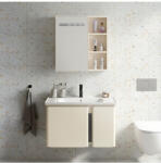 Rea Set mobilier de baie cu lavoar Tula 60cm Bej (REA-M0034)