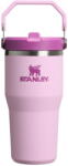 STANLEY Розов термос от неръждаема стомана 600 ml IceFlow Flip Straw 2.0 Cherry Blossom - Stanley (100000108169)