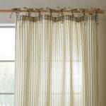 Pineapple Elephant Зелено перде 140x183 cm Zanzibar Woven Stripe - Pineapple Elephant (DS/59756/R/VTI572/GR)