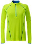 Daiber Tricou functional de damă cu mânecă lungă JN497 - Galben deschis / albastru deschis | S (JN497-1752264)