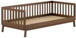 VIPACK Кафяво детско легло 90x200 cm от масивен бор с включена подматрачна рамка Sezane - Vipack (SEKB9008)