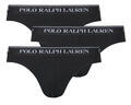 Ralph Lauren Bugyik LOW RISE BRF-3 PACK-BRIEF Fekete EU M
