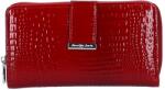 Jennifer Jones 5280-2 piros bőr női pénztárca