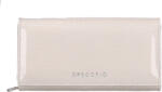 GREGORIO CB-106 bézs bőr női pénztárca