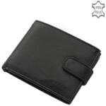 La Scala DBO-43 fekete bőr férfi pénztárca