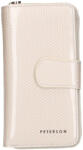 Peterson 761161 bézs bőr női pénztárca