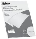 Ibico Meleglamináló fólia, 100 mikron, A3, fényes, IBICO "Medium" (100 db) (E627312)