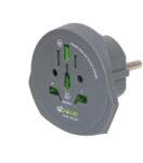 Adaptor calatorii "World to Europe Q2 AUSTRALIA CHINA ITALIA UK CH BRAZIL USA EURO 16A 1.100100-TH (1.100100-TH)