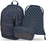 Baagl Felsős iskolatáska BAAGL Core Ska kék szett (A-36042)
