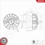 ESEN SKV Uloženie, motor ESEN SKV 75SKV416 (75SKV416)