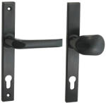 Gomboss/perfekto Felix szögletes Biztonsági Bejárati Gomb/ajtókilincs 7016 Antracit 90mm PZ (49-Z00130-12-GK)