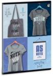 Ars Una A5-ös sima füzet - Shirts 2 (93157940)