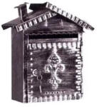 BW Házikó Postaláda, Fekete (Z-2050881-V)