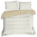  Nova3 pamut-szatén kétoldalas ágyneműhuzat Krém/bézs 220x200 cm - 70x80 cm 2db (383062)