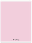 Fortuna Füzet vonalas FORTUNA Monocolor A/4 32 lapos 81-32 pasztell rózsaszín (01.02107) - papir-bolt