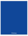Fortuna Füzet vonalas FORTUNA Monocolor A/4 32 lapos 81-32 sötétkék (01.02092) - papir-bolt