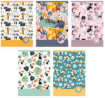 Patria Füzet pd kisalakú 32 lapos sima Animals 2024